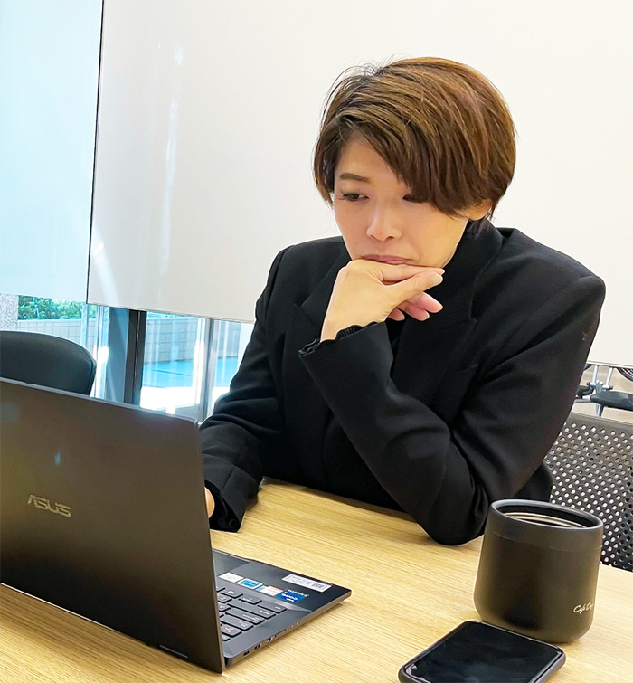 法人営業 倉内 千春